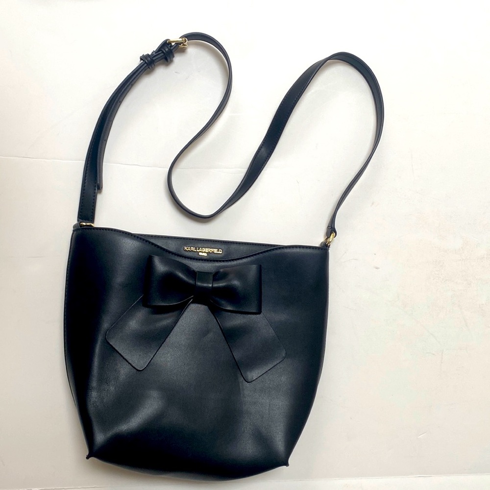 Karl Lagerfeld Paris Leather crossbody